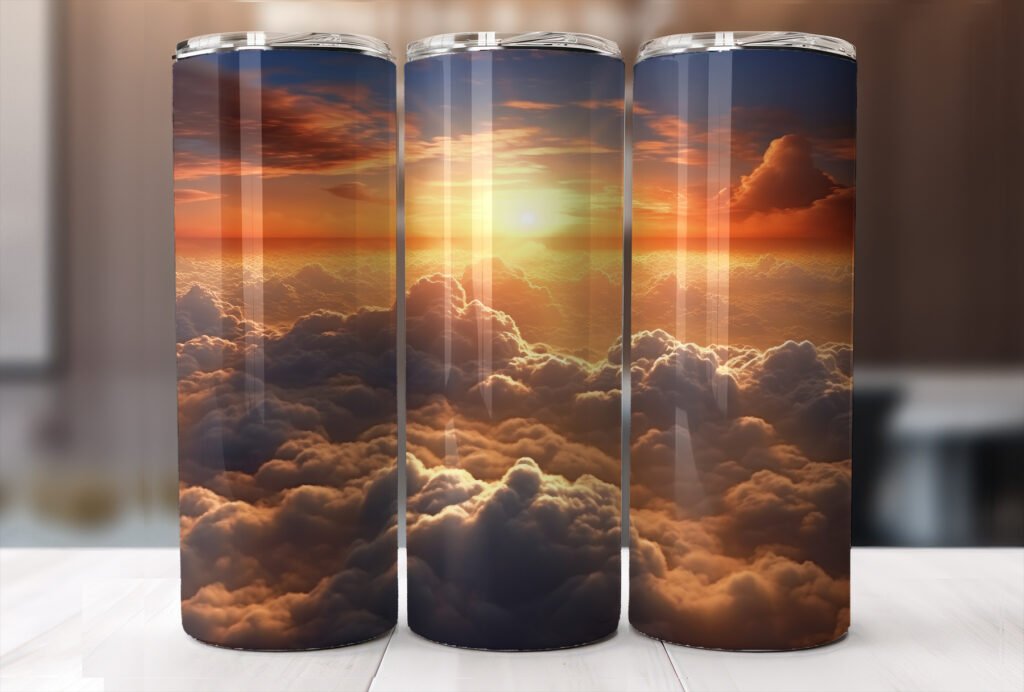 Sunset Over Clouds